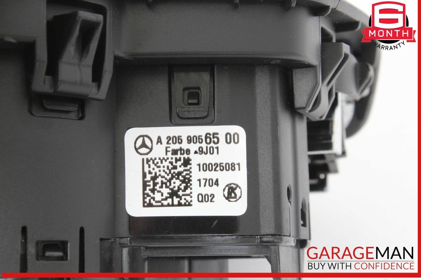 15-20 Mercedes W205 C300 C400 GLC300 Dash Headlight Switch Control Module OEM