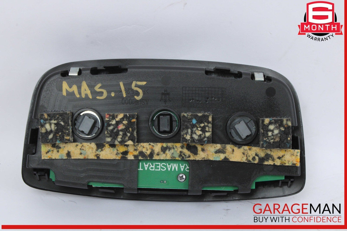 14-17 Maserati Ghibli Quattroporte Rear Interior Overhead Dome Light Lamp OEM