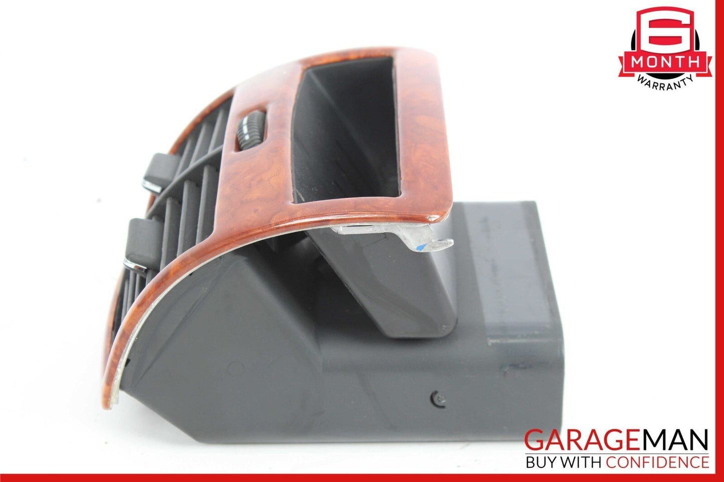 00-06 Mercedes W220 S55 AMG Center Console Rear Air Vent 2208300654 Wood OEM
