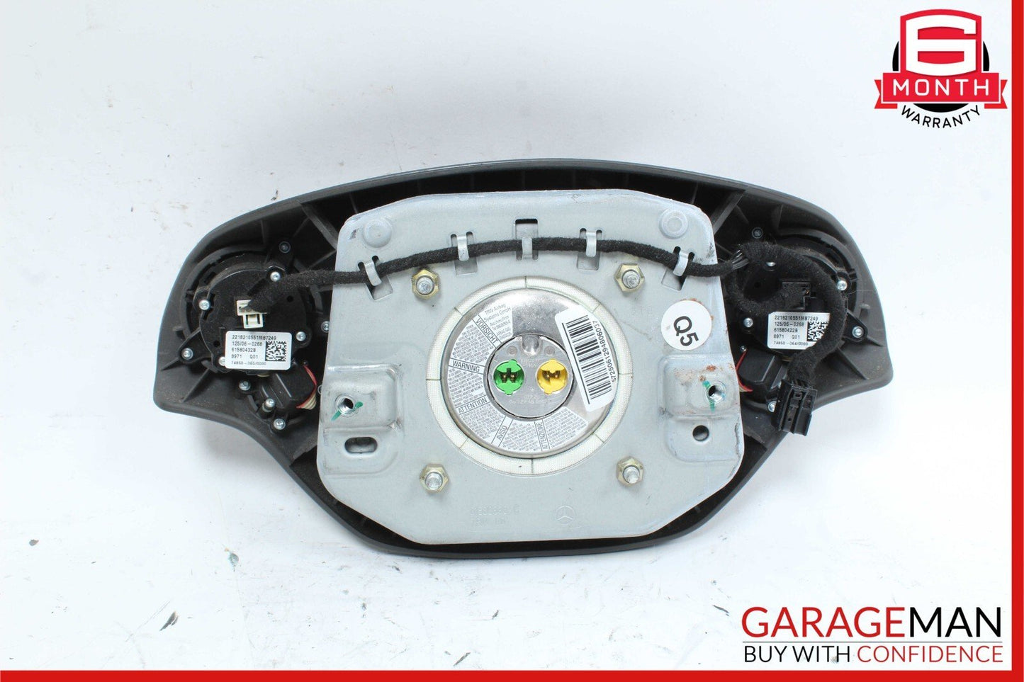 07-10 Mercedes S450 S550 CL550 Steering Wheel Airbag Air Bag Assembly Anthracite
