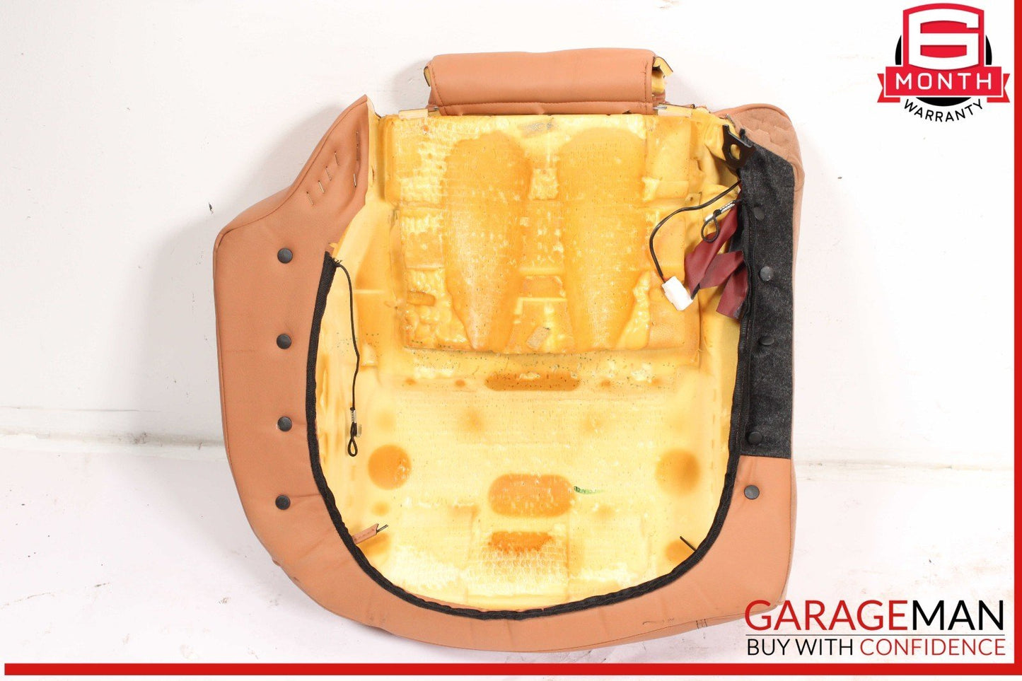 03-08 Maserati Quattroporte M139 Rear Left Side Lower Bottom Seat Cushion OEM