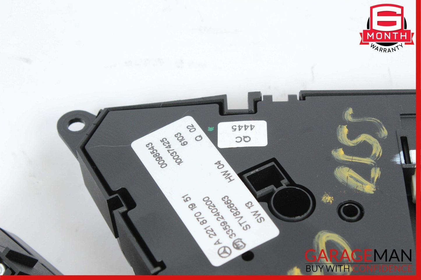 07-14 Mercedes CL600 S550 Front Right Seat Adjust Control Memory Switch Set of 2