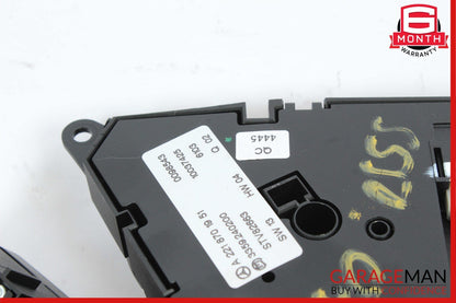 07-14 Mercedes CL600 S550 Front Right Seat Adjust Control Memory Switch Set of 2