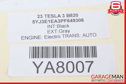 17-23 Tesla Model 3 Front Left Exterior Door Handle OEM
