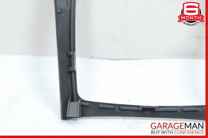 08-15 Mercedes W204 C300 C63 AMG Center Console Gear Shift Trim Bezel Cover Wood