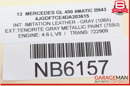 11-17 Mercedes X166 GL450 4MATIC CL550 E550 Housing Cover 2780100431 OEM