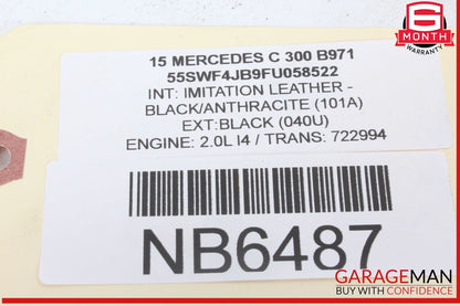 15-20 Mercedes W205 C300 GLC43 AMG Right Side Outer Dash Air A/C Vent Grille OEM