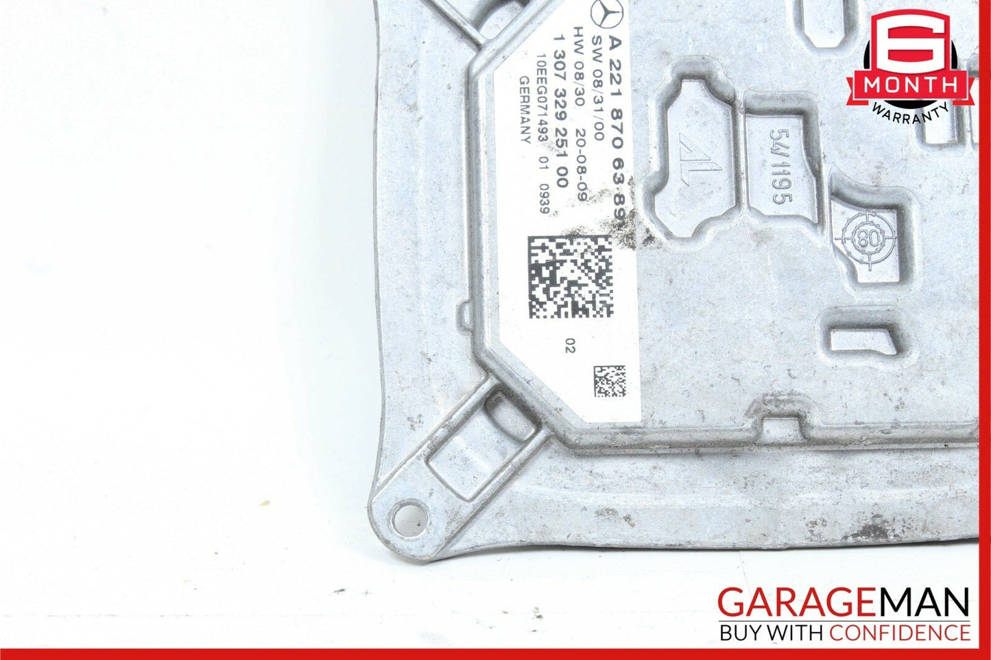 10-14 Mercedes W221 S400 Front Headlight Voltage Regulator Ballast Module Unit