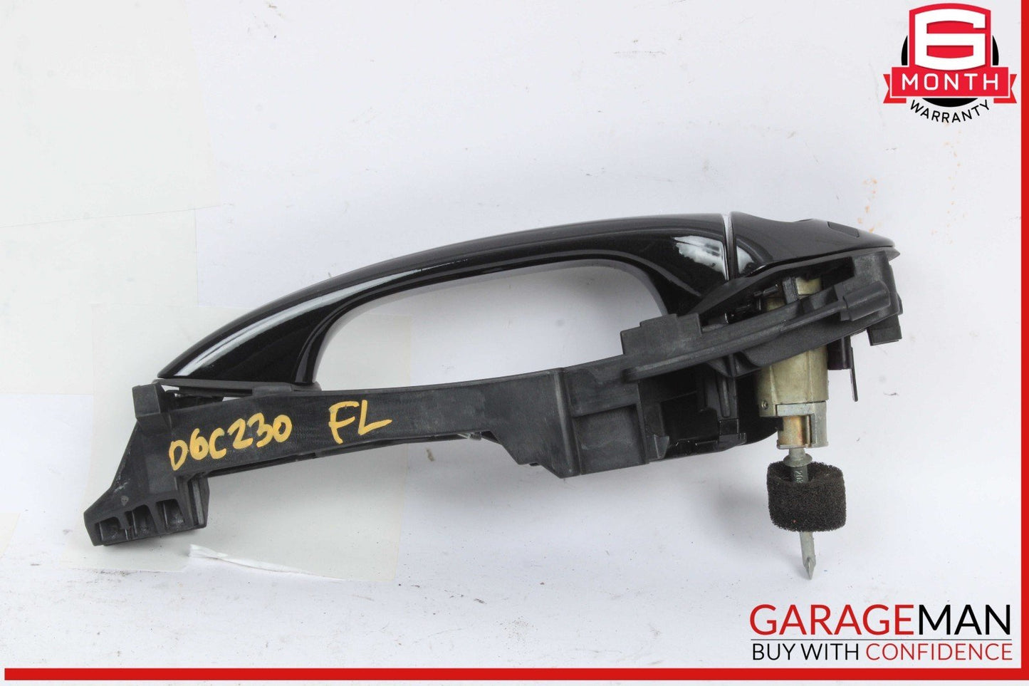 01-07 Mercedes W203 C230 Front Left Driver Side Exterior Door Handle Black OEM
