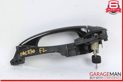 01-07 Mercedes W203 C230 Front Left Driver Side Exterior Door Handle Black OEM