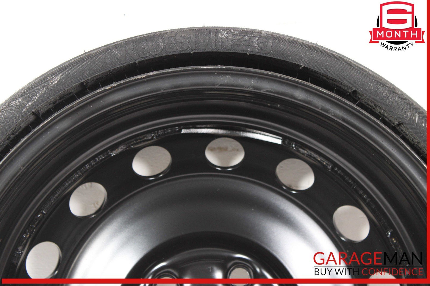 07-15 Audi Q7 Emergency Spare Wheel Rim Tire 6.5 x 18 H2 ET53 OEM