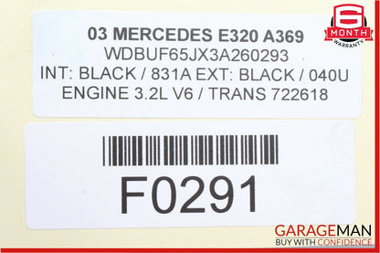 03-09 Mercedes W211 E320 CLS500 CLK350 Antenna Signal Amplifier Booster Module