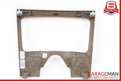 10-13 Mercedes W212 E400 E350 E550 Center Console Switch Trim Bezel Wood OEM