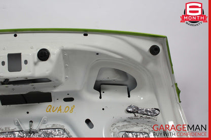 03-13 Maserati Quattroporte M139 Rear Trunk Lid Deck Shell Panel White OEM