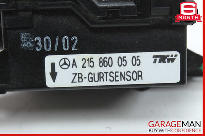 Mercedes R230 SL500 CL550 CL500 Seat Belt Seatbelt Tension Sensor Module OEM