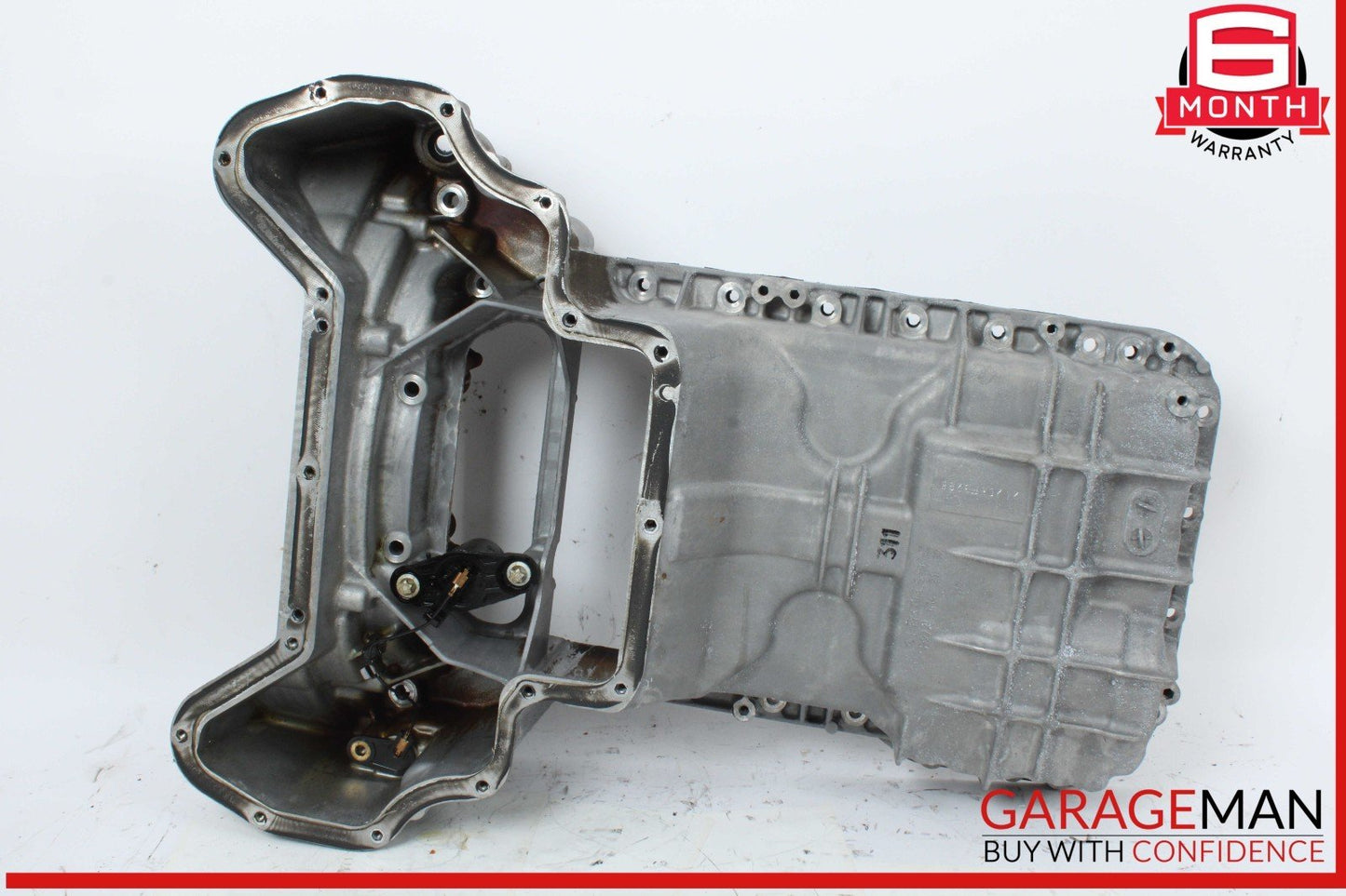 05-11 Mercedes W211 E350 Engine Upper Oil Sump Baffle Pan 2720142102 OEM