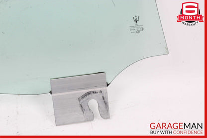 14-22 Maserati Ghibli M157 S Rear Left Driver Side Door Window Glass OEM