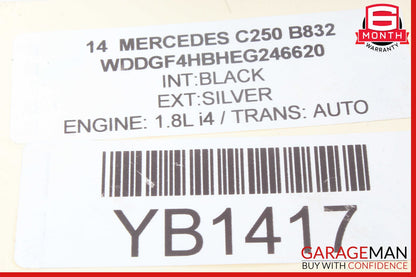 08-18 Mercedes W204 C250 Rear Right or Left Side Lower Thrust Control Arm