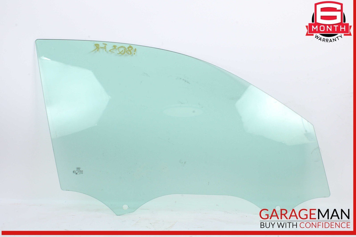 15-18 Audi Q3 Quattro Front Right Passenger Side Door Window Glass 43R00082 OEM