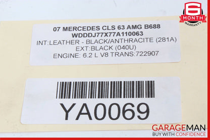 03-12 Mercedes-Benz CLS63 AMG W219 Rear Left Upper Control Arm 2113520901