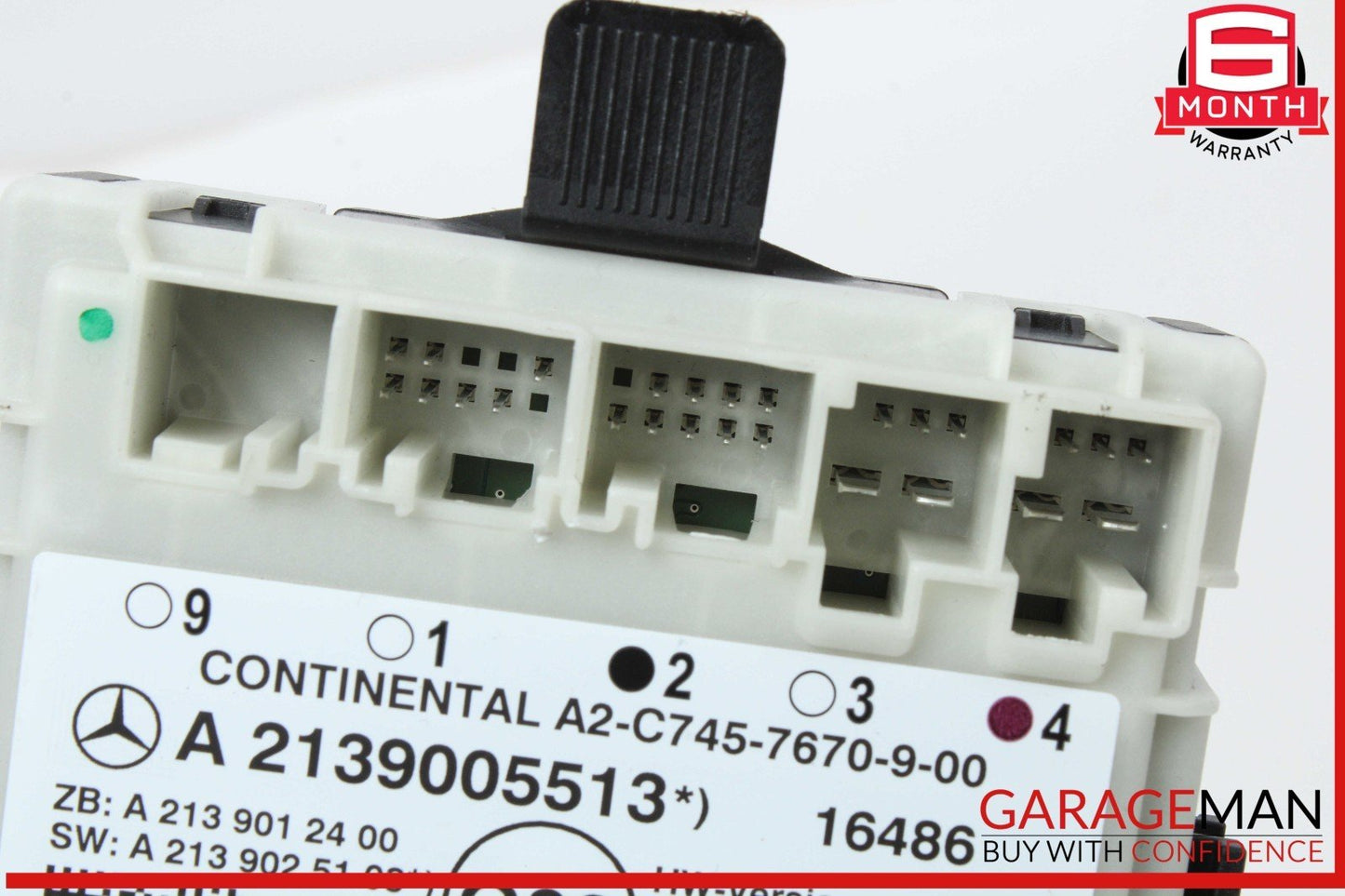 17-19 Mercedes W213 E300 E400 Front Right Side Door Control Module Unit OEM