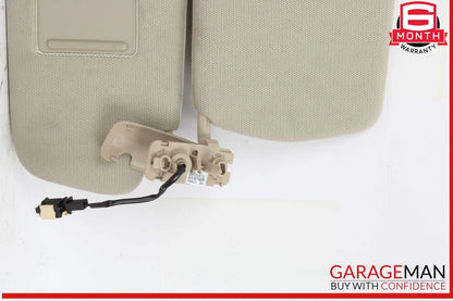 07-15 Audi Q7 Front Right Passenger Side Sunvisor Sun Visor 4L0857552D OEM