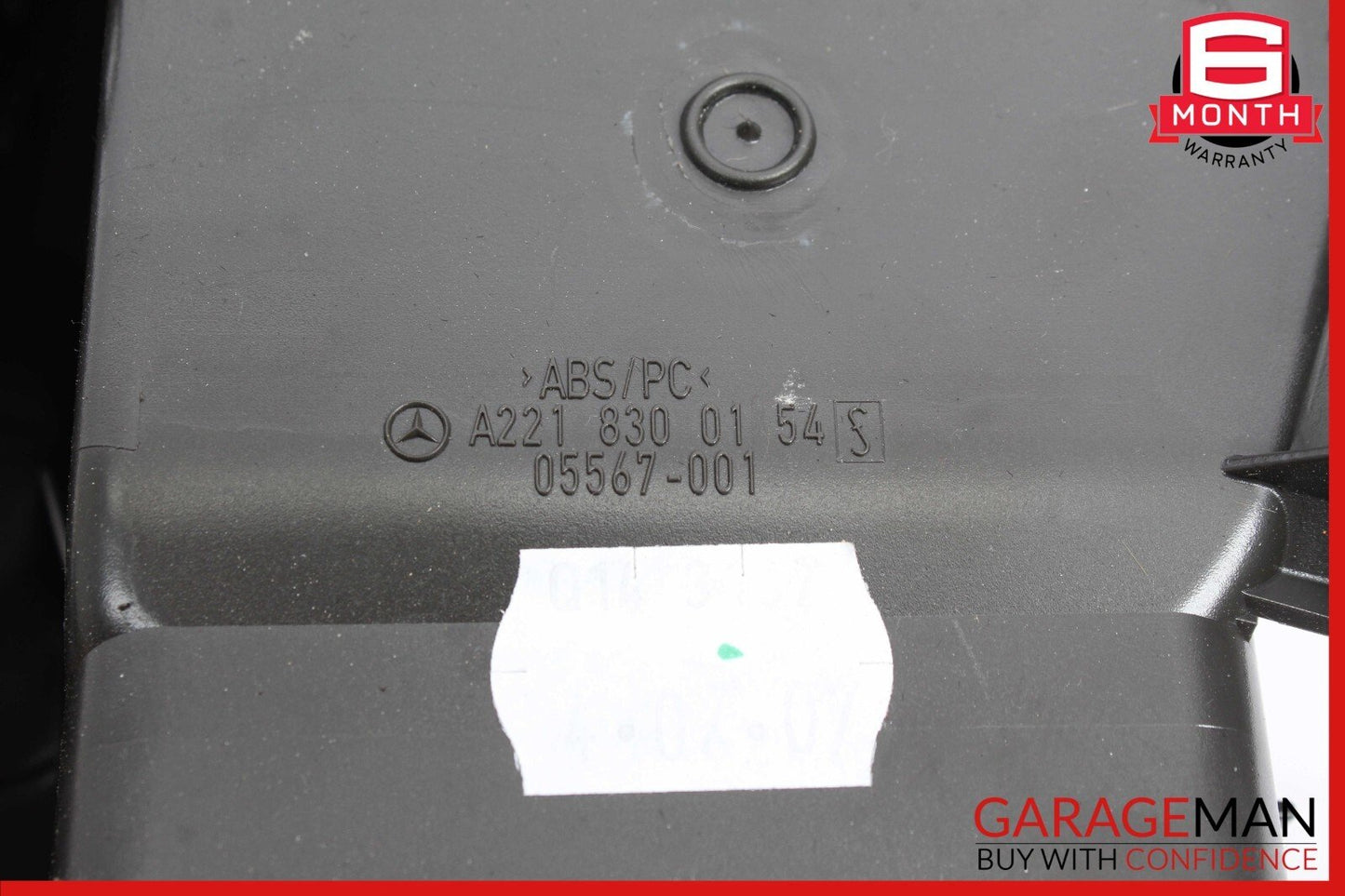 07-14 Mercedes W221 S550 CL550 Left Side Dashboard AC A/C Air Vent Black OEM