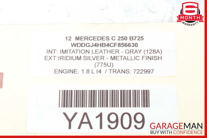08-17 Mercedes W204 C250 E350 Rear Right / Left Side Upper Control Arm RWD OEM