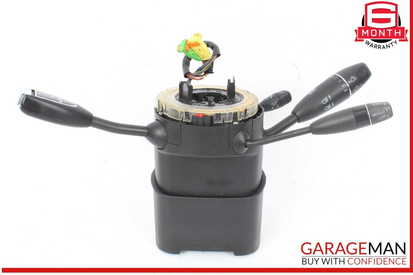 07-10 Mercedes W221 S550 Steering Column Combination Switch Assembly Black OEM