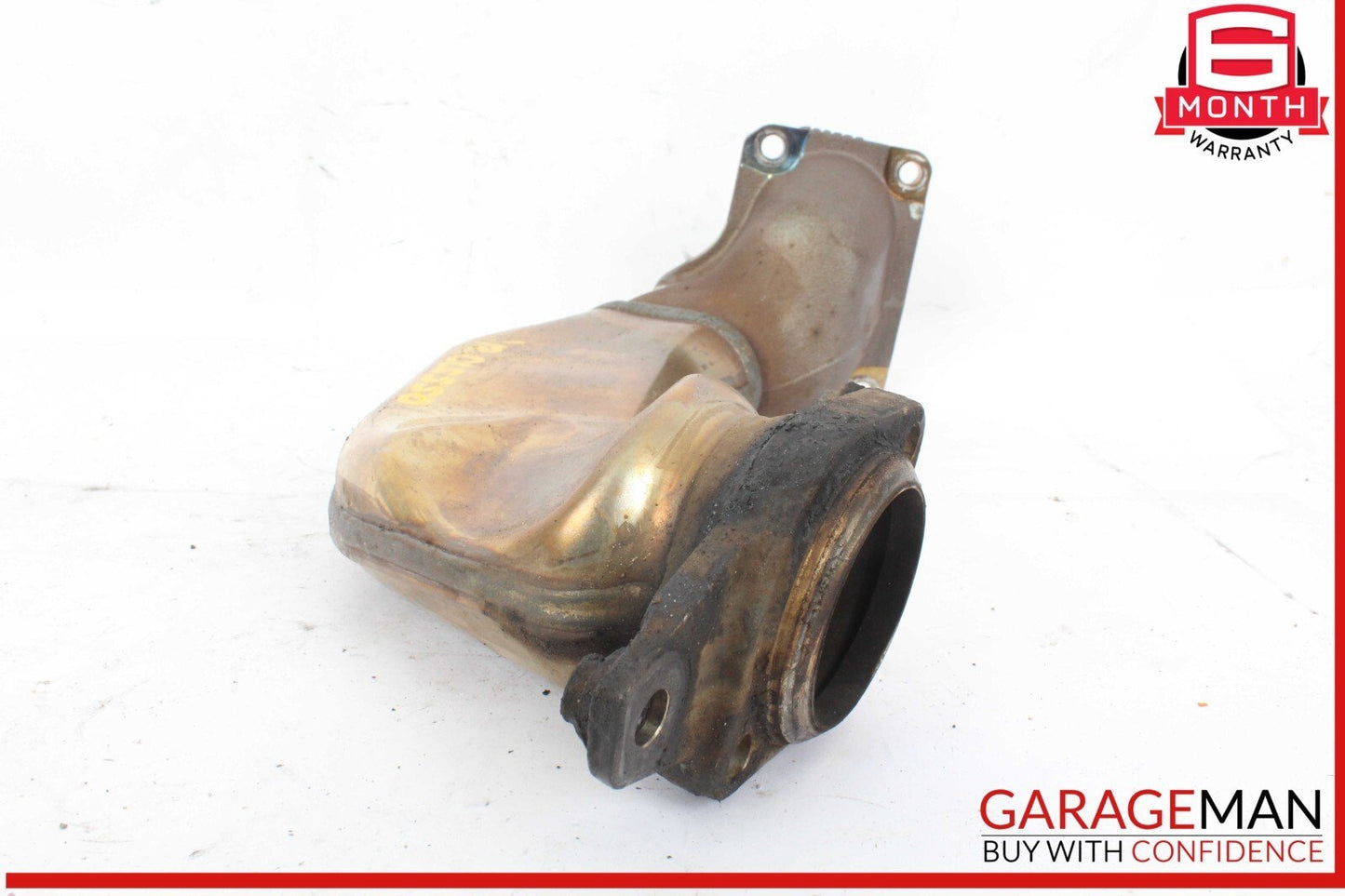 12-18 Mercedes W218 CLS550 4.6L Left Exhaust Pipe Adapter 2781400908 OEM