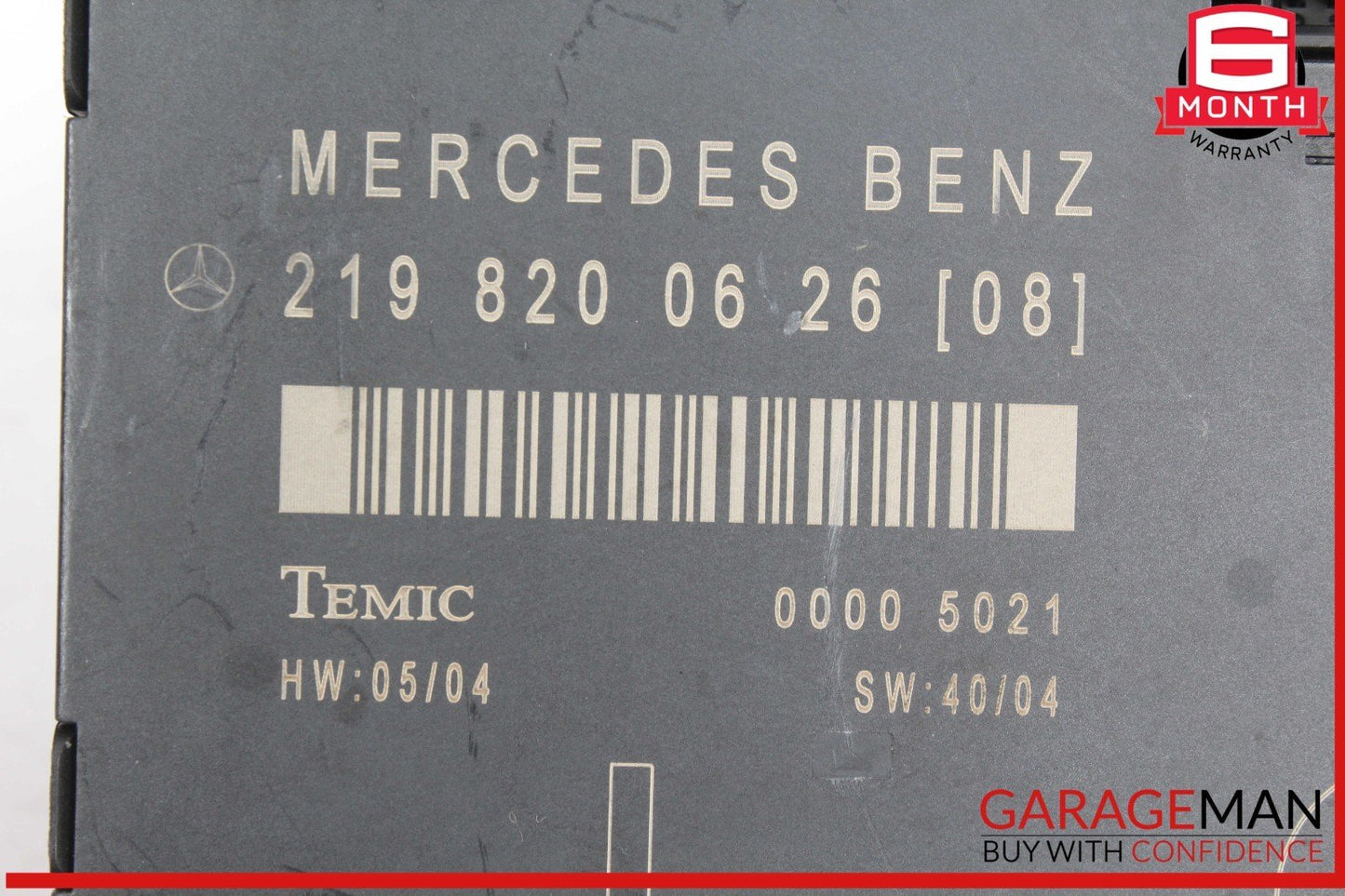 06-11 Mercedes W219 CLS500 Front Left Driver Side Door Control Module OEM