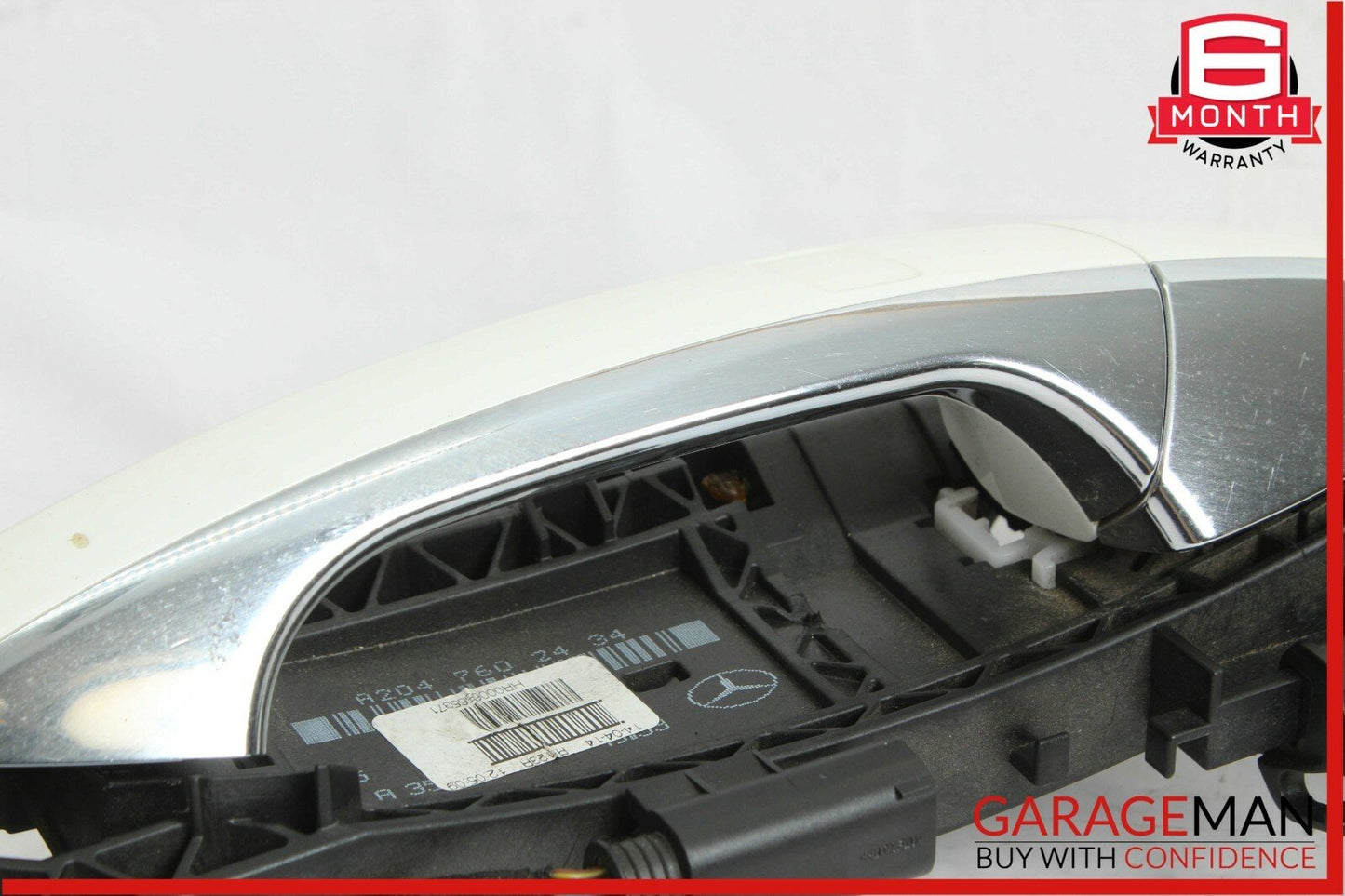 12-14 Mercedes W204 C250 C300 Right Side Keyless Go Exterior Door Handle White
