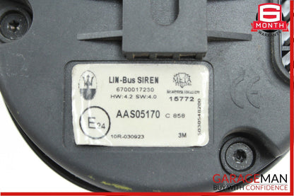 14-17 Maserati Ghibli Anti Theft Horn Siren Alarm with Mounting Bracket OEM