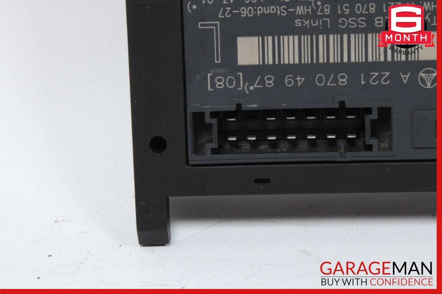 07-13 Mercedes W221 S550 S65 S63 AMG Front Left Side Under Seat Controller Unit