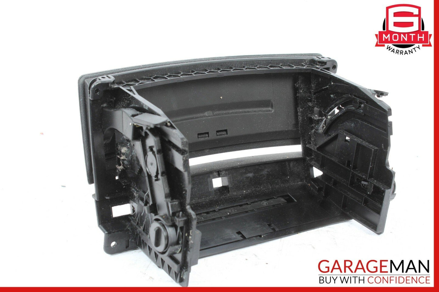 07-09 Mercedes W221 S550 S450 Center Console Dashboard CD Player Cover Black OEM
