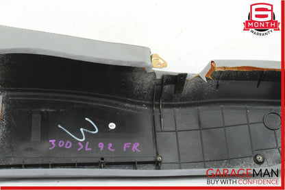 90-95 Mercedes R129 SL300 500SL Left Driver Side Seat Cover Panel Trim Gray OEM