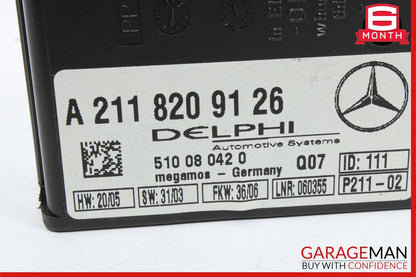 00-11 Mercedes R171 SLK300 SL500 CL600 Anti Theft Alarm Control Module Unit OEM