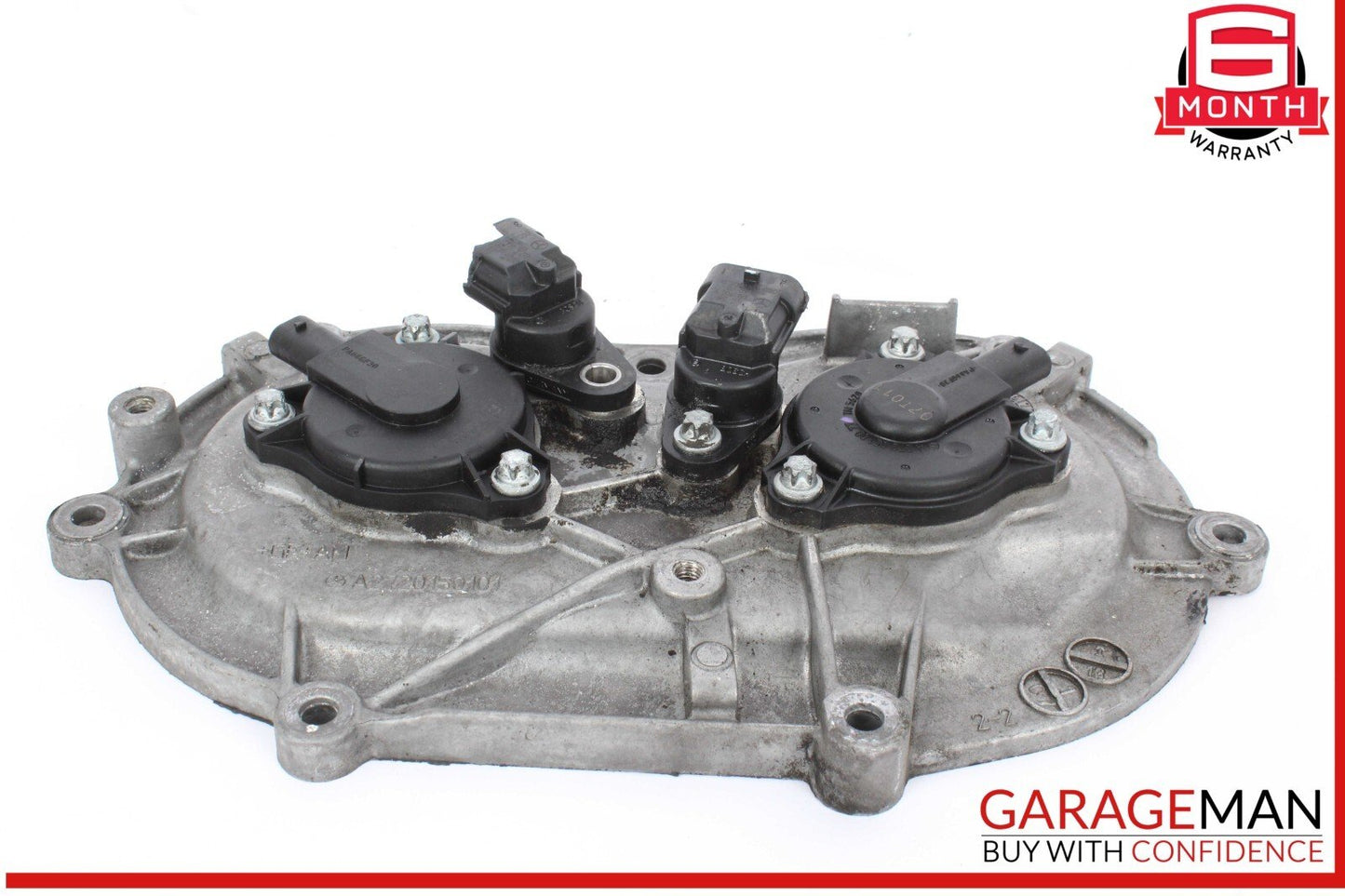 05-13 Mercedes W211 E350 S550 Front Right Engine Timing Chain Cover Plate OEM