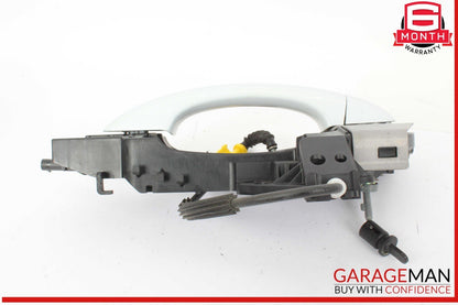 08-18 Audi A4 S4 Q5 A5 Front Left Driver Side Exterior Door Handle White OEM