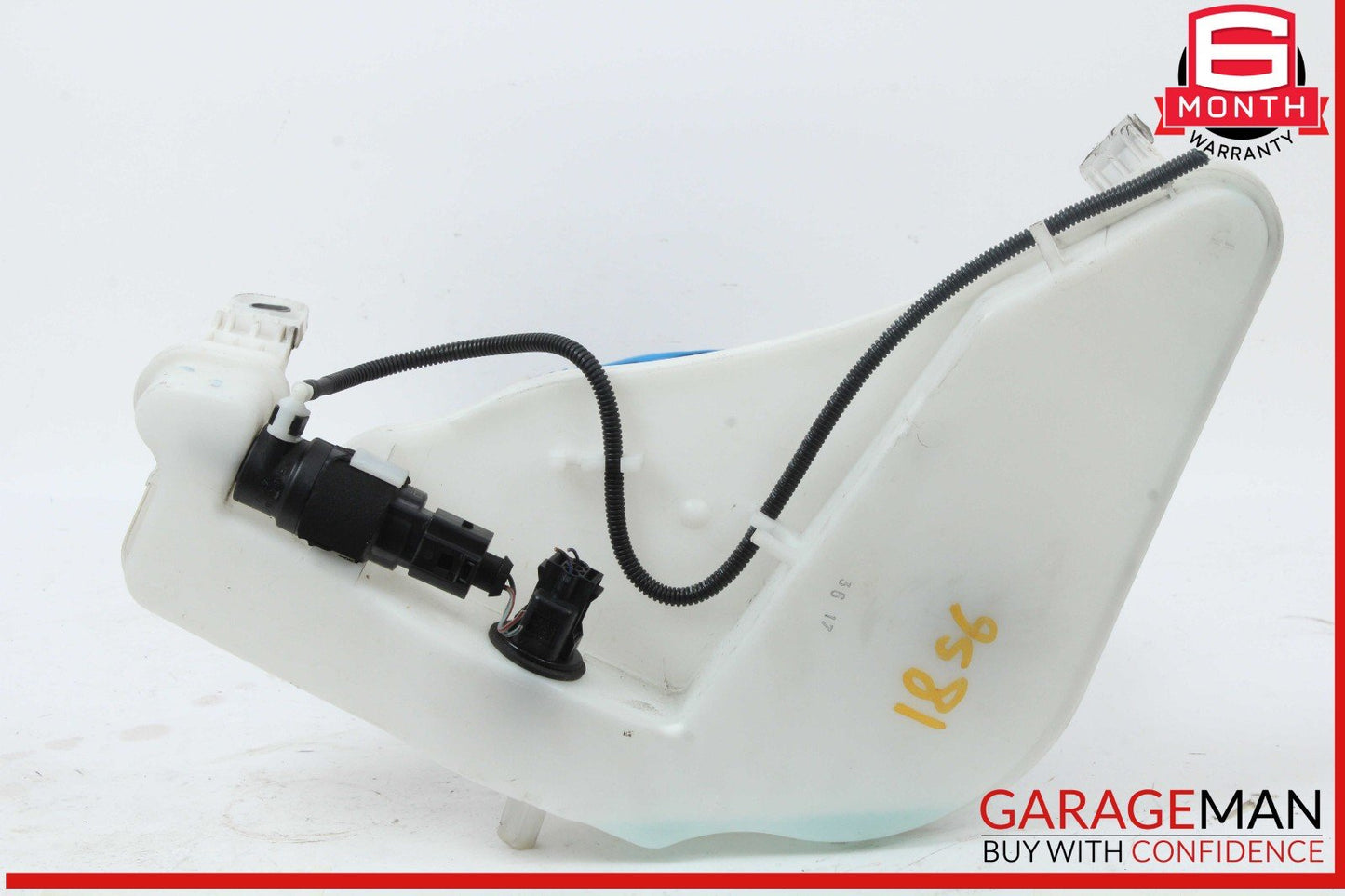12-18 Audi S6 Windshield Washer Fluid Reservoir Tank Filler Neck Assembly OEM