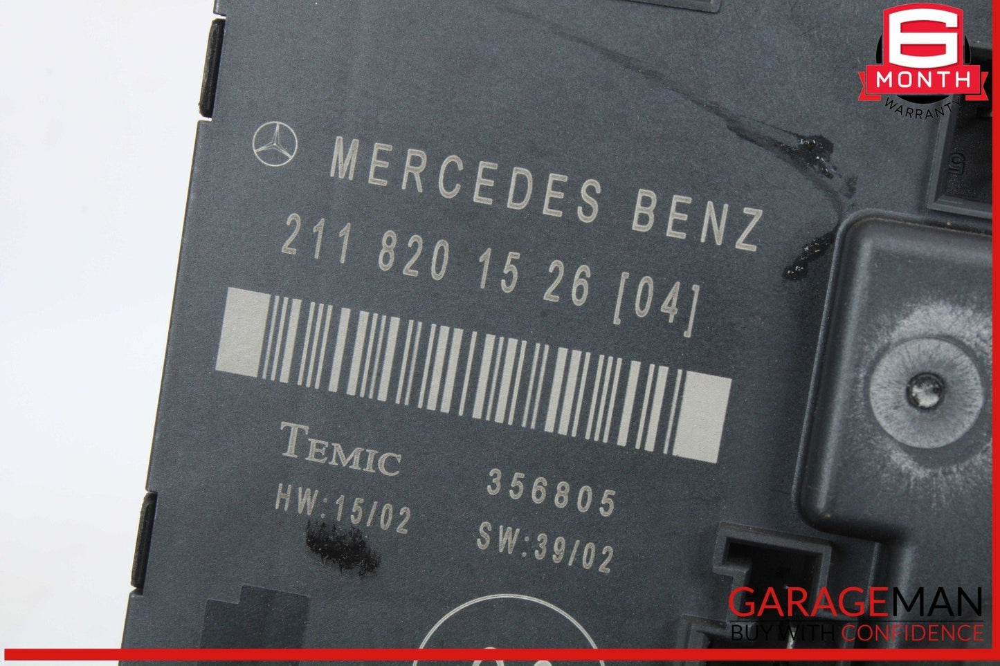 03-09 Mercedes W211 E320 Rear Left Driver Side Door Control Module Unit OEM