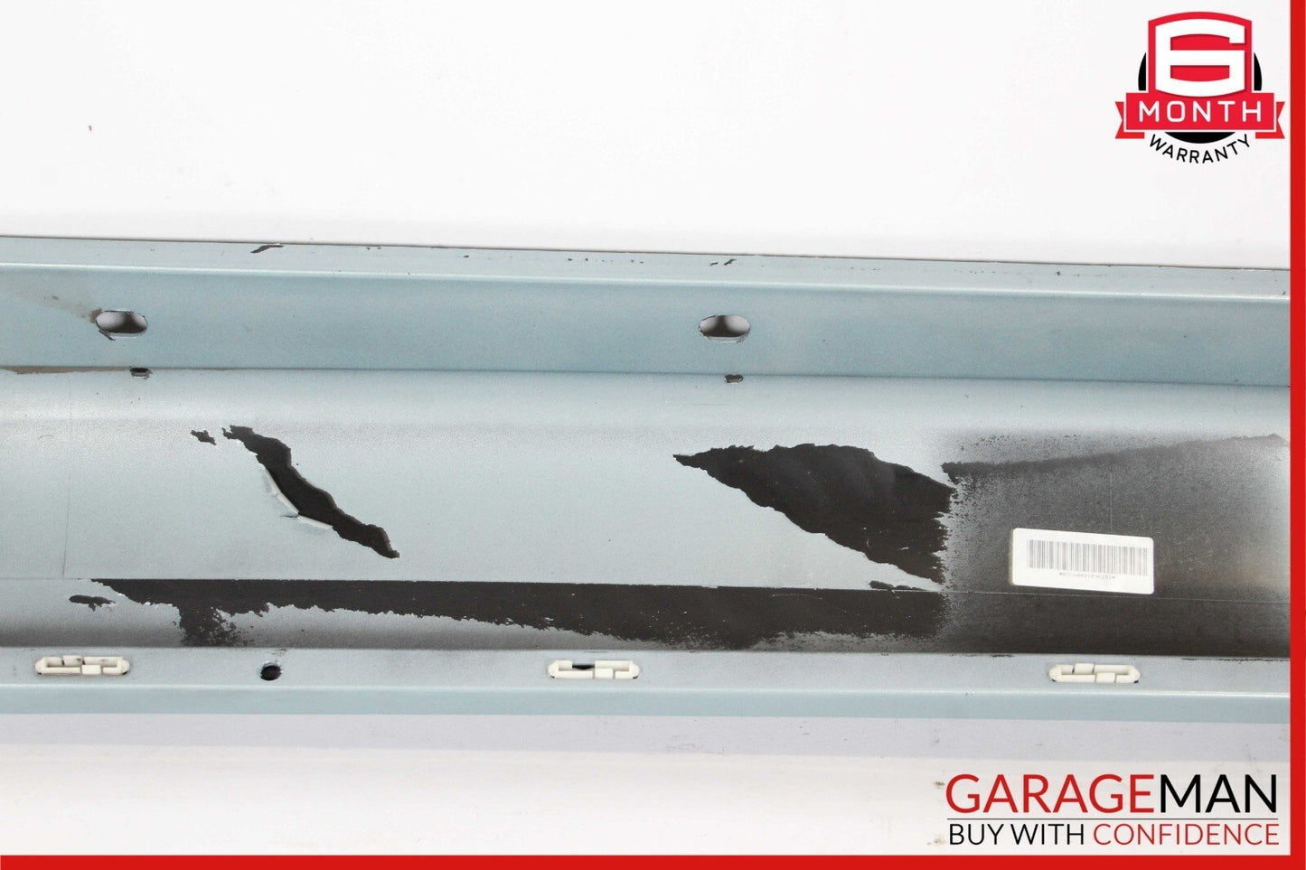 03-09 Mercedes W209 CLK320 Base Right Side Rocker Skirt Moulding Panel Ice Blue