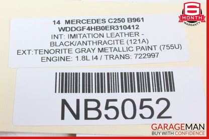08-17 Mercedes W204 C250 C300 E350 Rear Left / Right Side Lower Control Arm