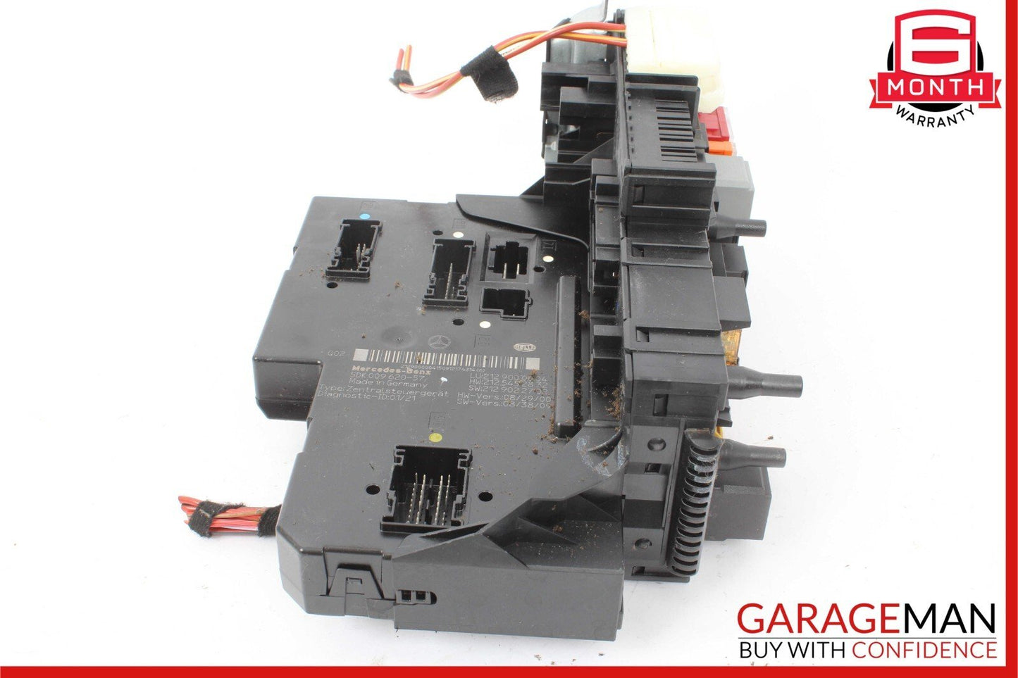 10-11 Mercedes W212 E350 E550 Rear SAM Module Fuse Box Relay 2129060605 OEM