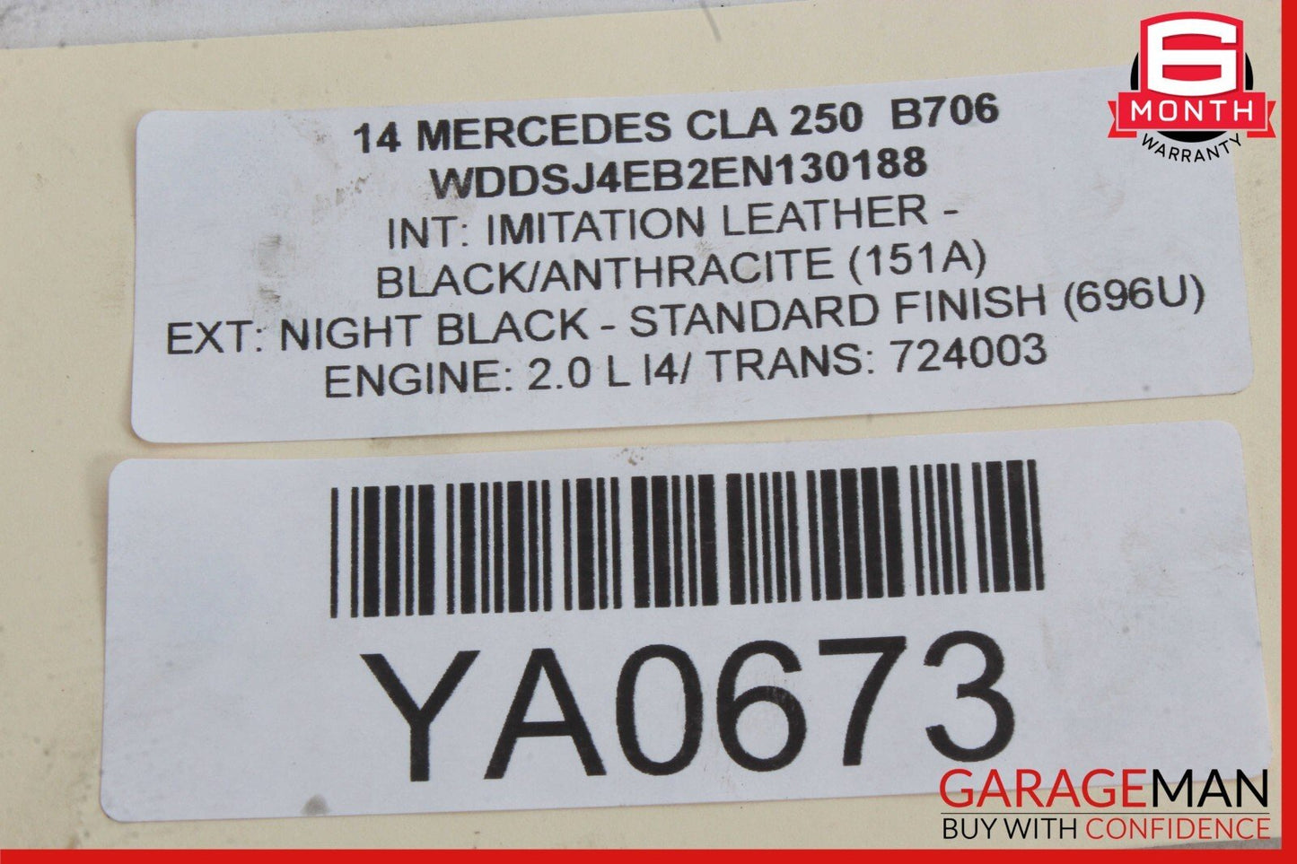 14-18 Mercedes W117 CLA250 ABS Brake Hydraulic Pump Control Module Unit OEM