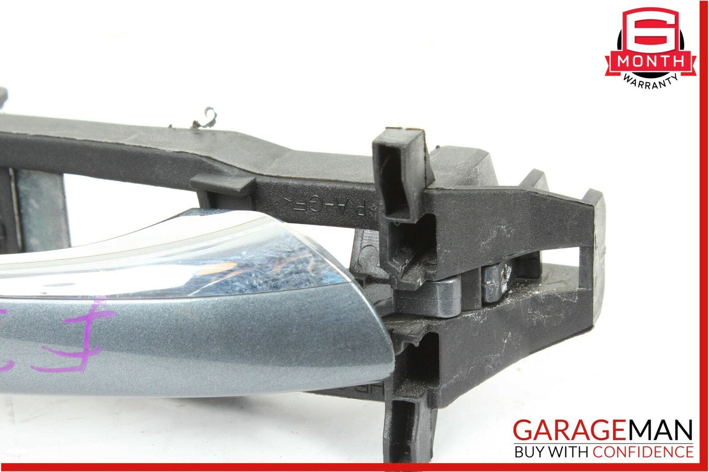03-09 Mercedes W211 E350 Rear Right Passenger Exterior Door Handle Flintgray