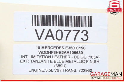 10-16 Mercedes W212 E350 Rear Deck Shelf Loud Speaker 2048202402 OEM