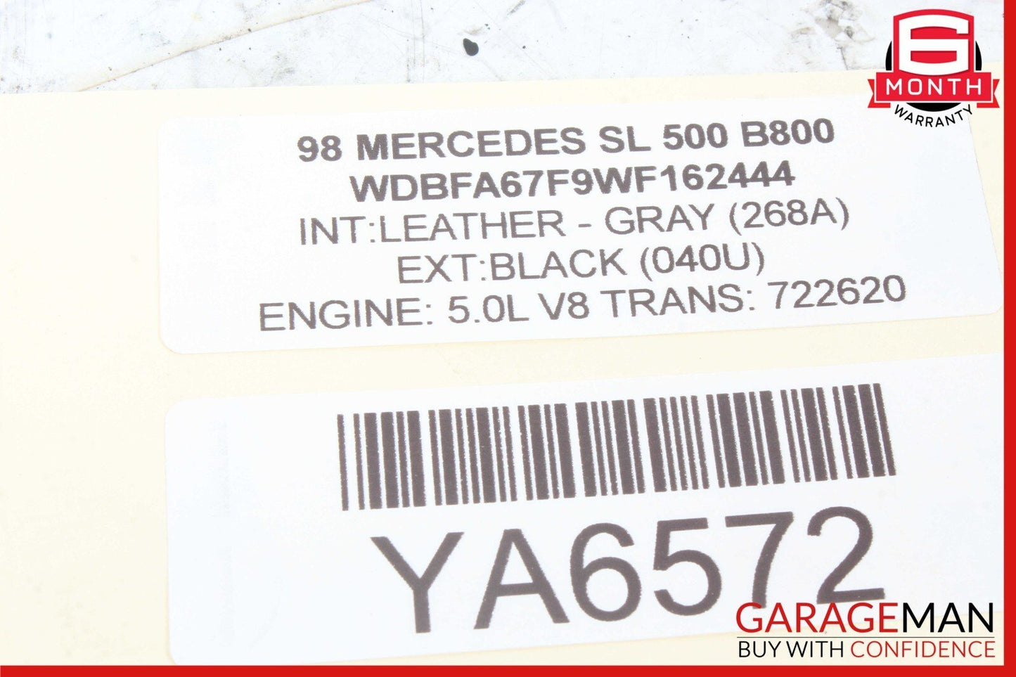 97-08 Mercedes R129 SL500 SLK230 Rear Left or Right Side Tie Rod Control Arm OEM