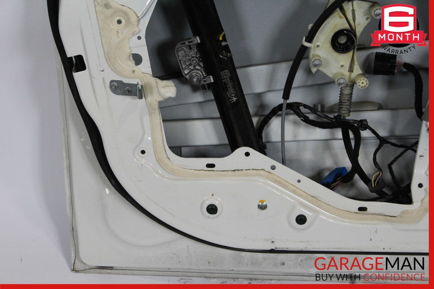 14-17 Maserati Ghibli M157 Front Left Side Exterior Door Shell Panel White