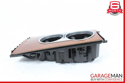 06-12 Mercedes X164 GL450 GL550 ML63 Center Console Cupholder Cup Holder Wood